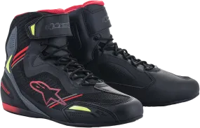 ALPINESTARS Faster-3 Rideknit Shoes - Black/Red/Yellow - US 7.5 25103191367.5