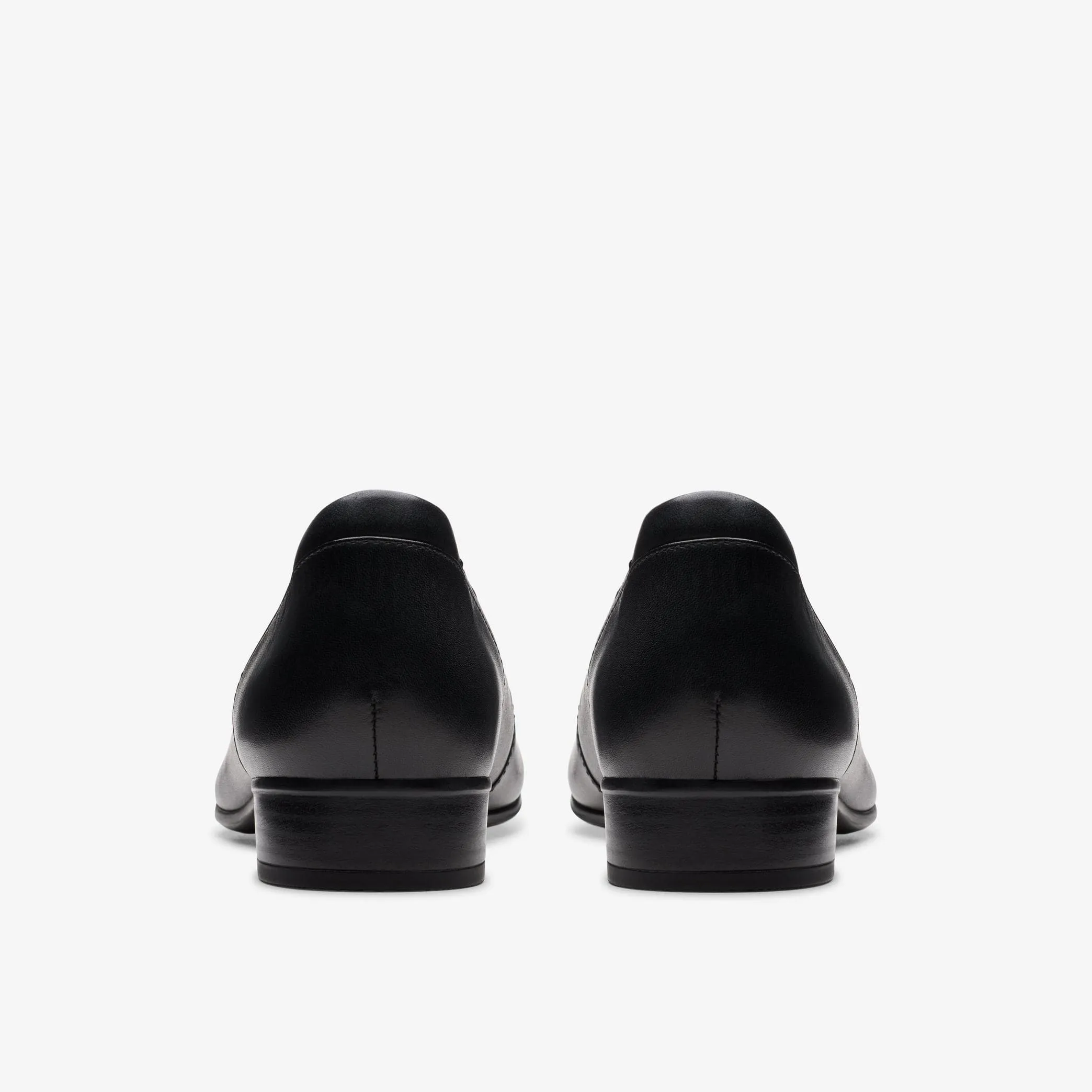 Clarks Women's Krystine May Flats- Black Leather