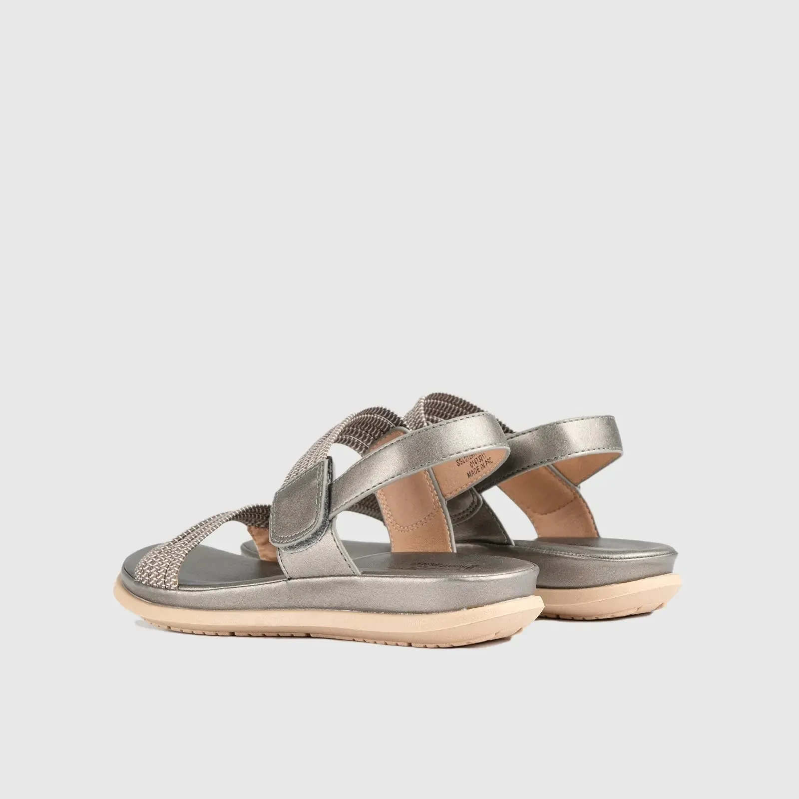 Soft Style Irene Comfort Sandal Pewter 01297-5
